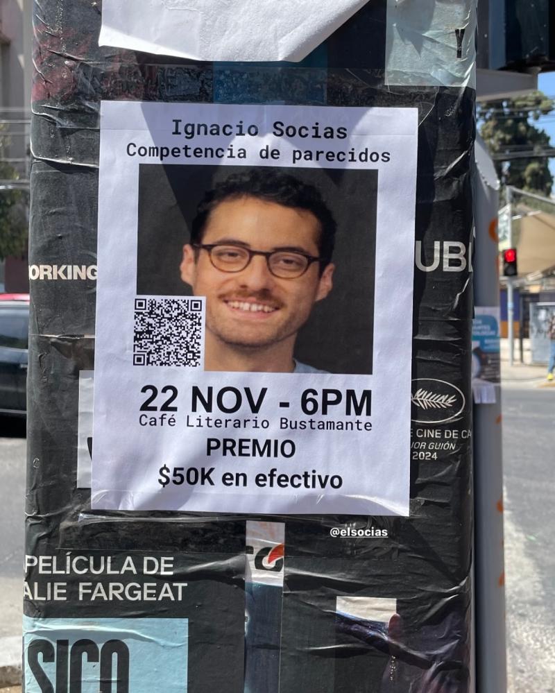 Competencia de parecidos Ignacio Socias - Instagram Ignacio Socias