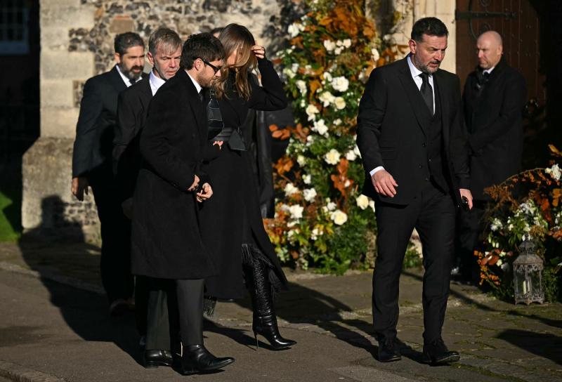 AFP - Niall Horan en funeral de Liam Payne