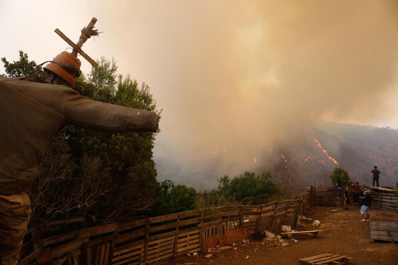 Agencia Uno (archivo) - Megaincendio de Valparaíso