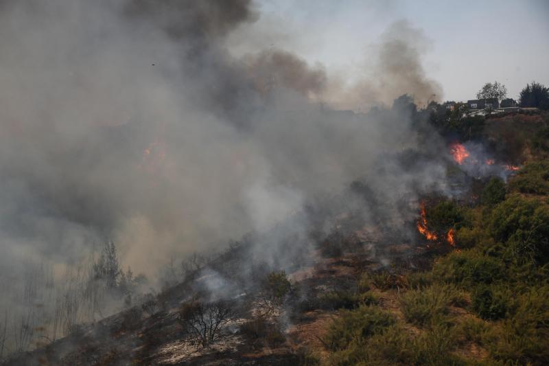 ARCHIVOS AGENCIA UNO | Alerta Roja para Valparaíso por incendio forestal