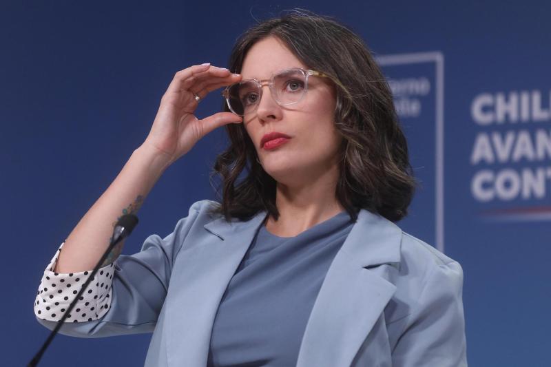 Agencia Uno - Ministra Camila Vallejo