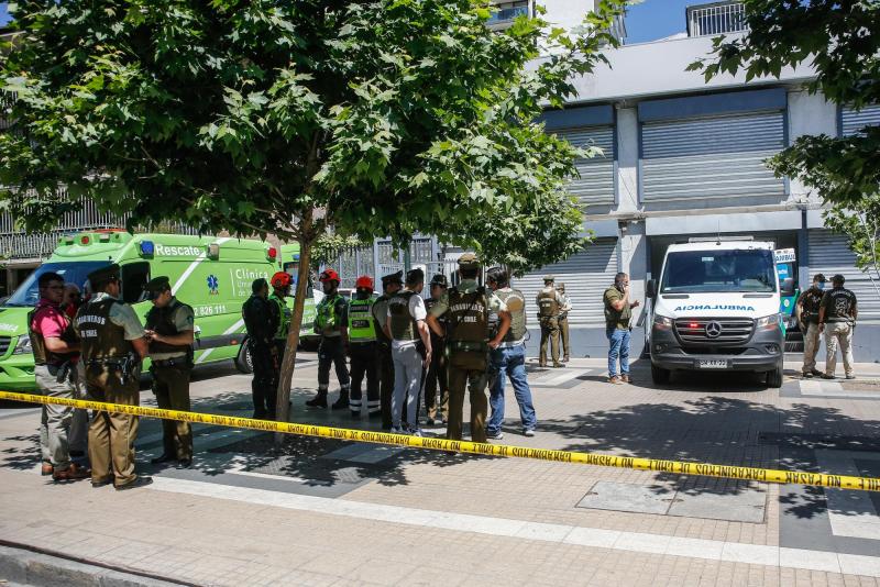 Agencia Uno - Trabajadora de AFP tomada como rehén en Las Condes