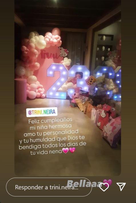 Instagram - El alucinante cumpleaños de Trini Neira