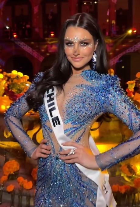T13 - Emilia Dides se luce en galas y eventos previos a Miss Universo: Mira sus looks más llamativos