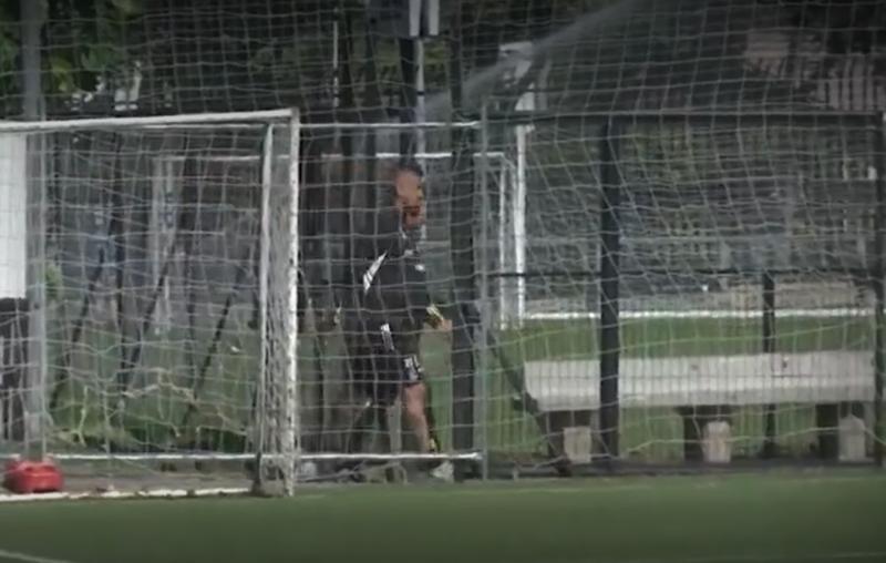 Arturo Vidal regresó a los entrenamientos de Colo Colo - Créditos: Mega
