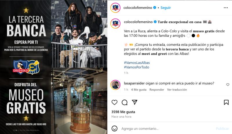 Revisa el concurso en Instagram o Twitter.