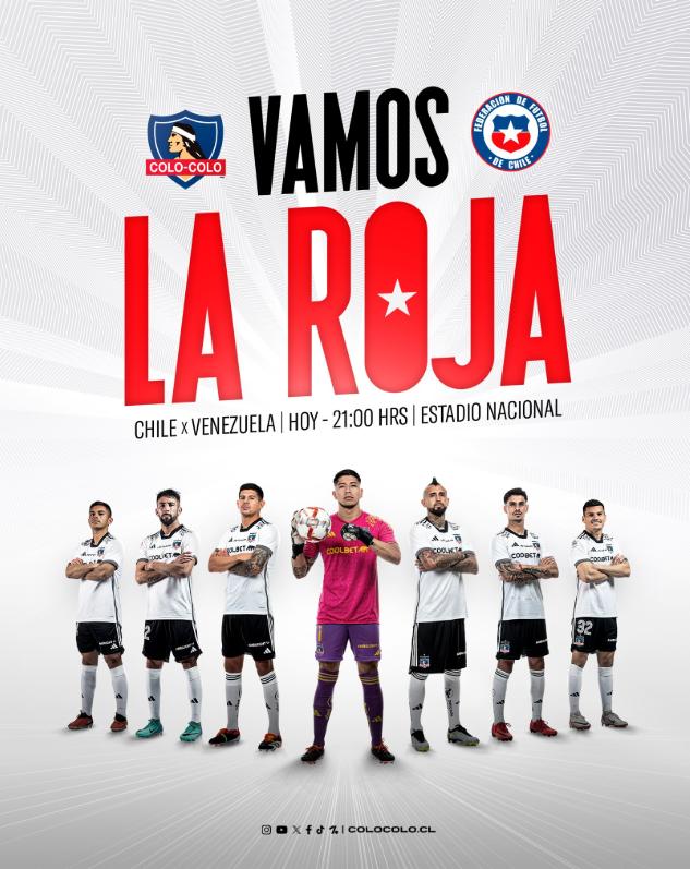 Los albos publicaron orgullosos su participación - Créditos: Colo Colo