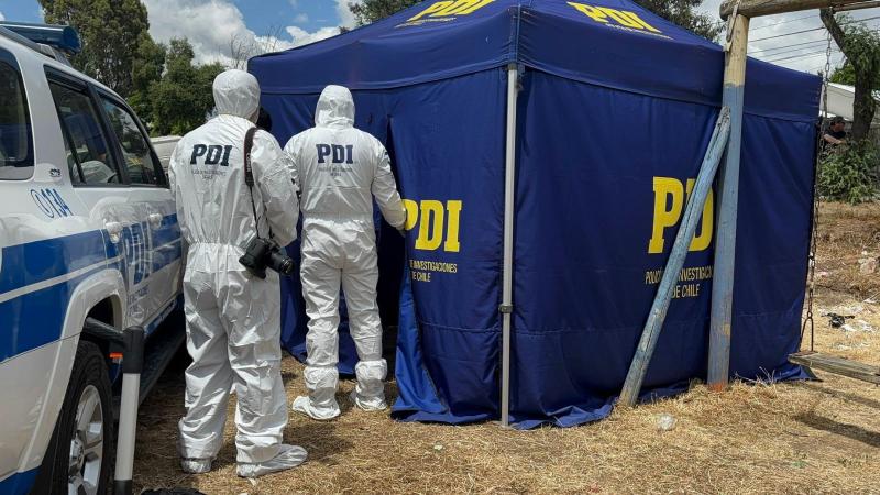 Hallan cuerpo apuñalado en una plaza de Talca - PDI