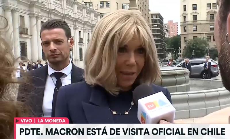 Canal 13 - Brigitte Macron conversó en exclusiva con Tu Día