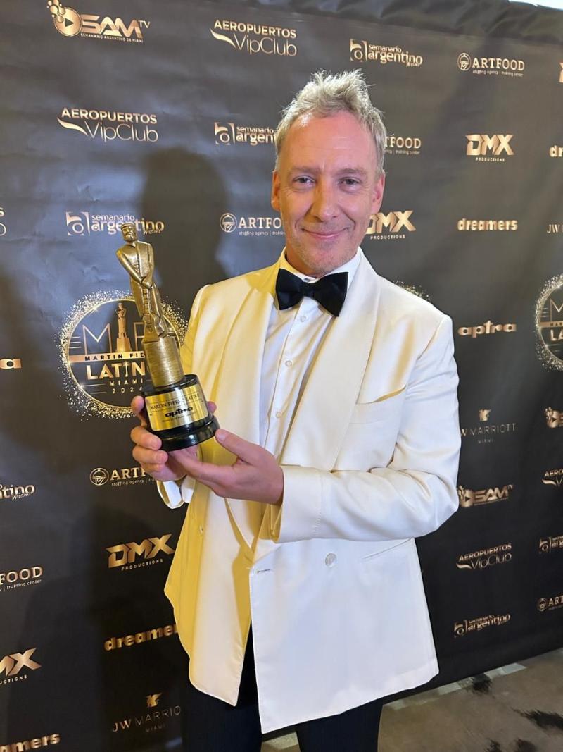 Martín Cárcamo Premios Martín Fierro Latino 2024