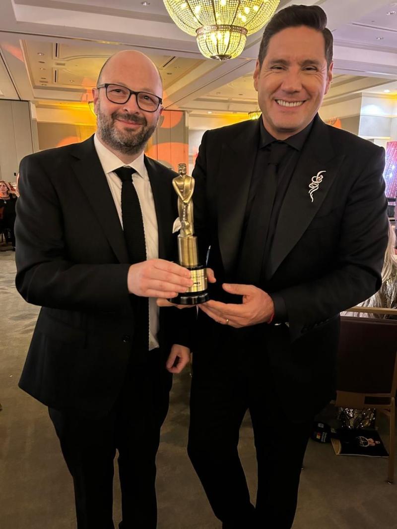 Marcelo Hilsenrad y Pancho Saavedra Premios Martín Fierro Latino 2024