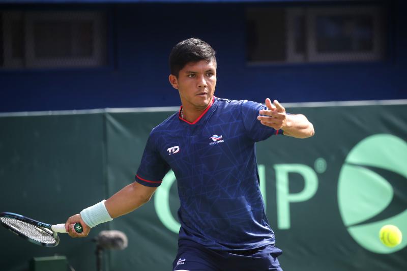 Matías Soto se despidió en semifinales del Challenger de Sao Paulo - Créditos: Photosport