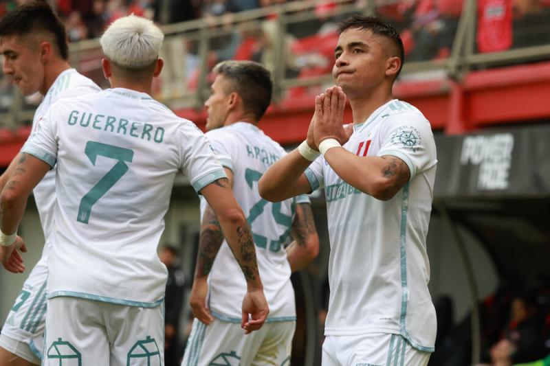 Nicolás Guerra anota para U de Chile en duelo ante Ñublense - Créditos: Photosport