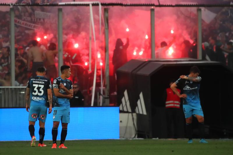 En el Monumental fue notorio el uso de estos artefactos - Créditos: Photosport