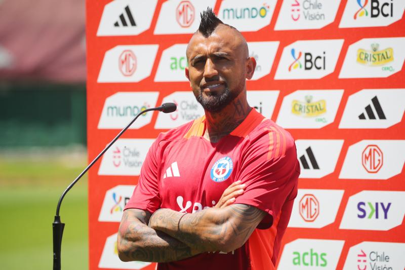 Vidal enfrentó los micrófonos en JPD - Créditos: Photosport
