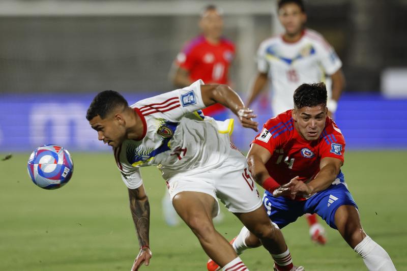Chile se impuso ante Venezuela como local por las Eliminatorias - Crédito: Photosport