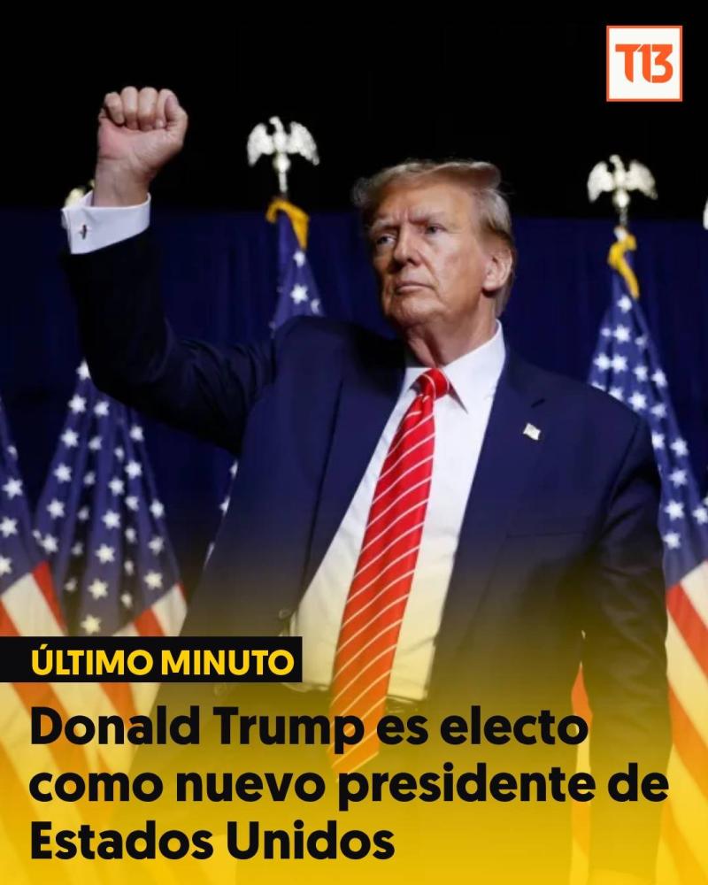 Donald Trump se impone a Kamala Harris y es el nuevo Presidente de Estados Unidos