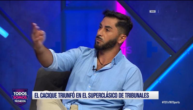 Johnny Herrera explotó contra el Tribunal de Disciplina - Crédito: TNT Sports