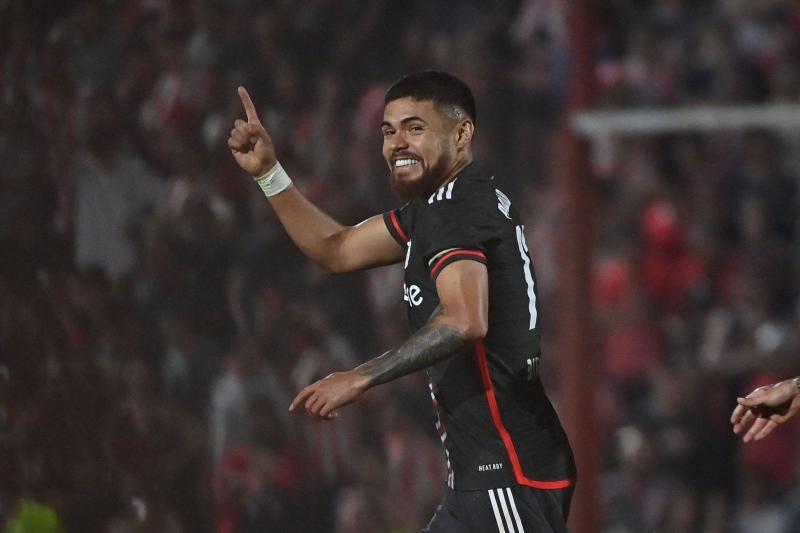 Paulo Díaz volvió a festejar en Argentina - Crédito: X @RiverPlate