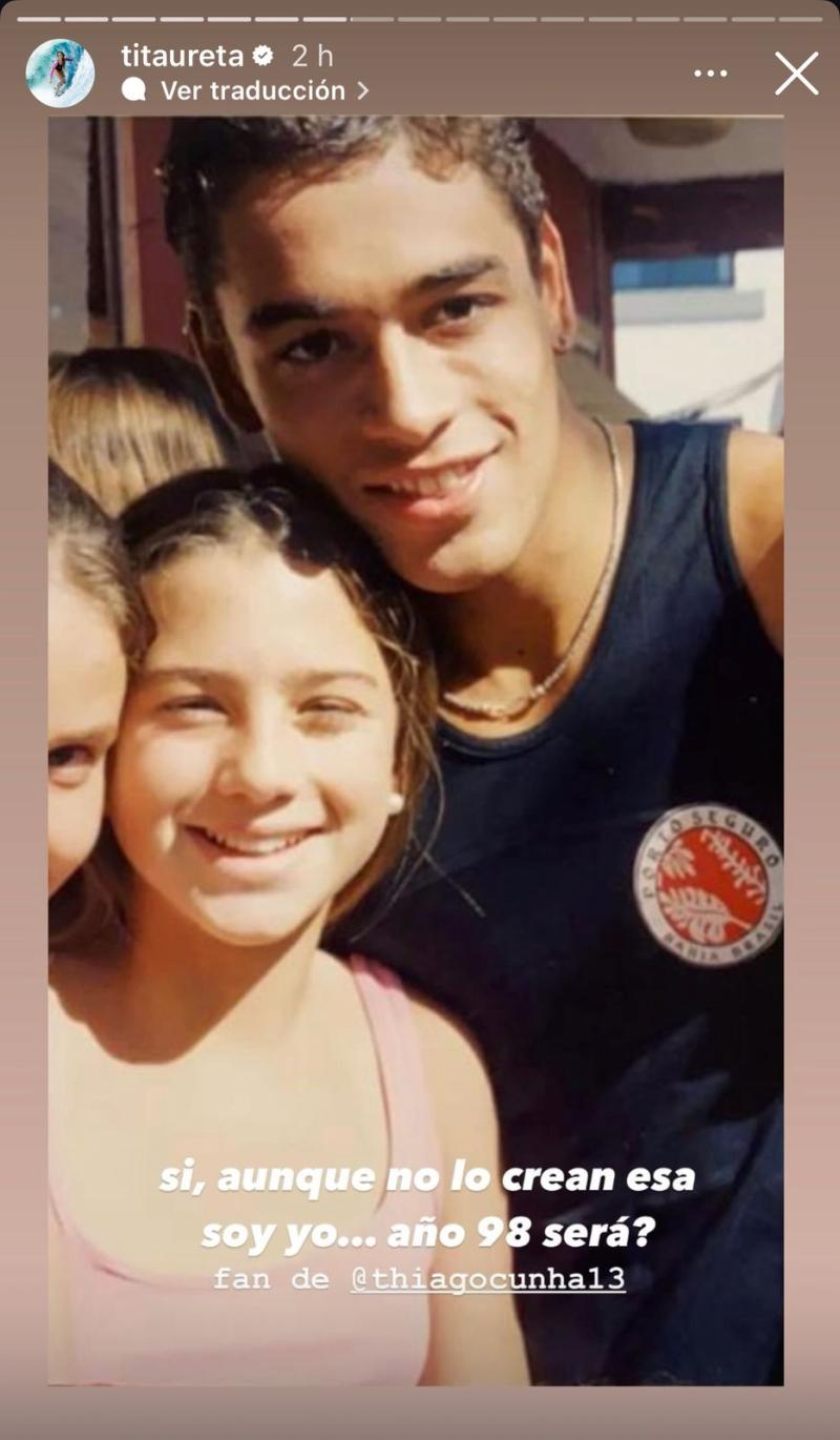 Instagram - Tita Ureta y Thiago Cunha
