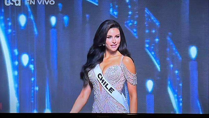 Emilia Dides en el Miss Universo 2024