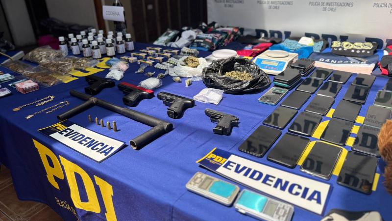 PDI desarticula banda delictual que realizaba encerronas en San Bernardo