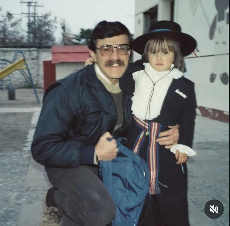 Instagram - Paloma Aliaga y su padre