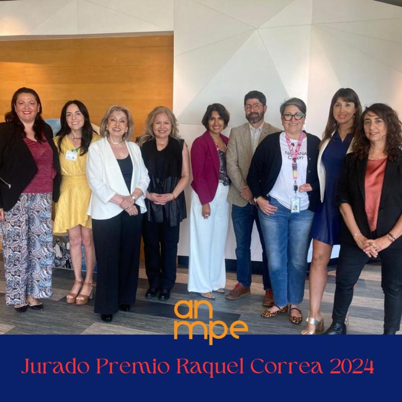 El jurado del Premio Raquel Correa que reconoció a Paula Escobar Chavarría