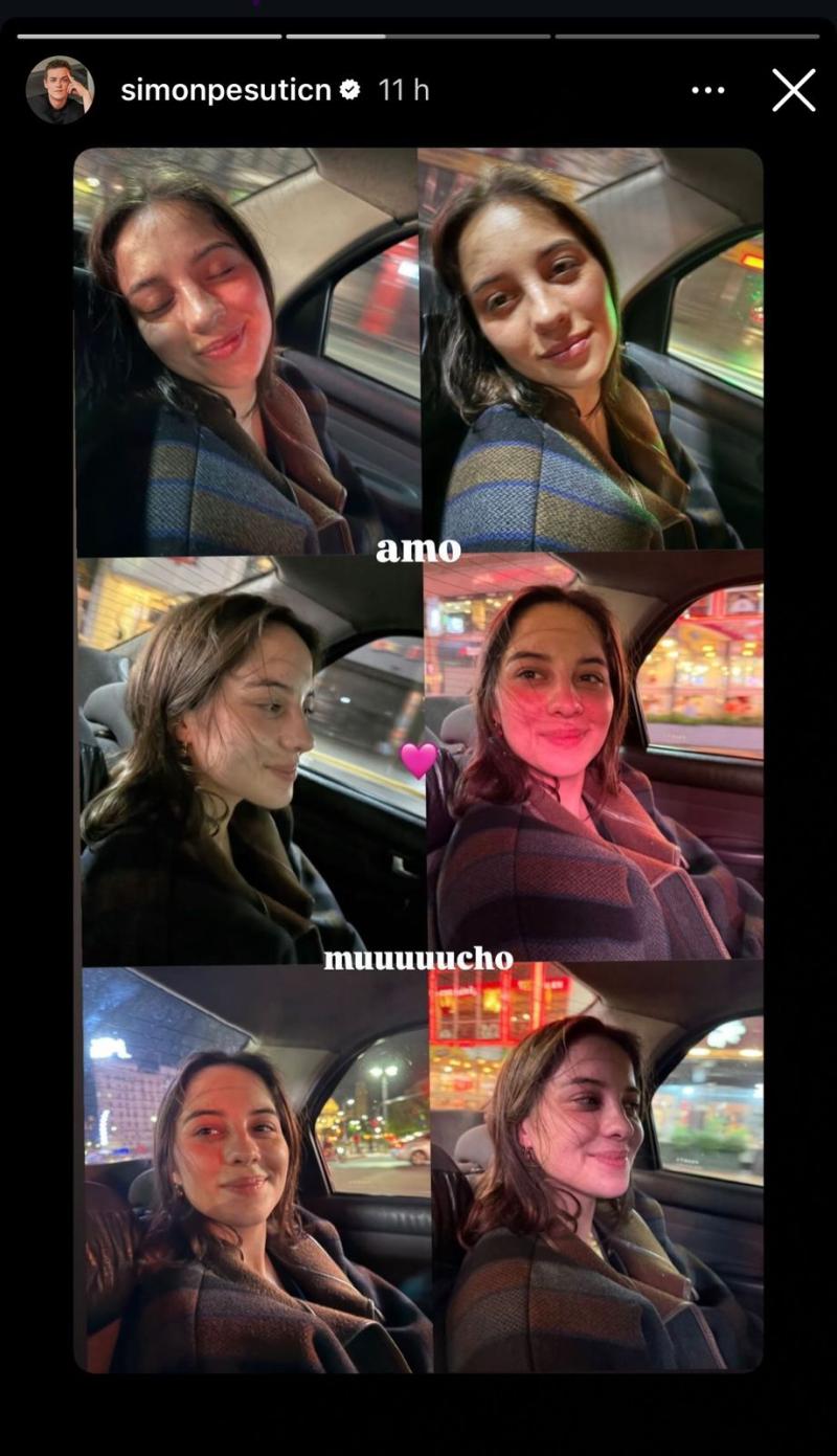Instagram - Simón Pesutic y Vivianne Dietz 