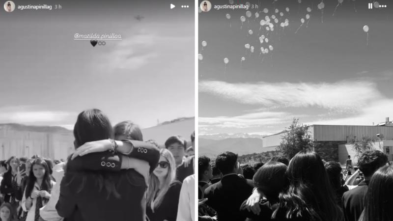 Agustina Pinilla salió de cuarto medio - Instagram