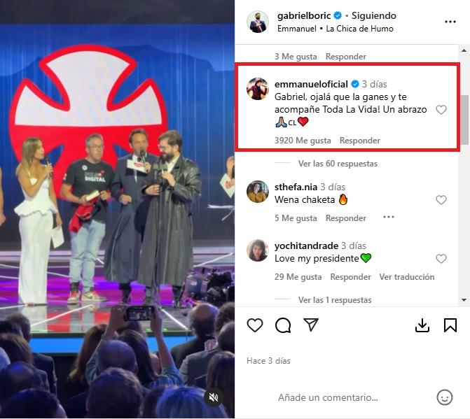 Instagram - Presidente Gabriel Boric