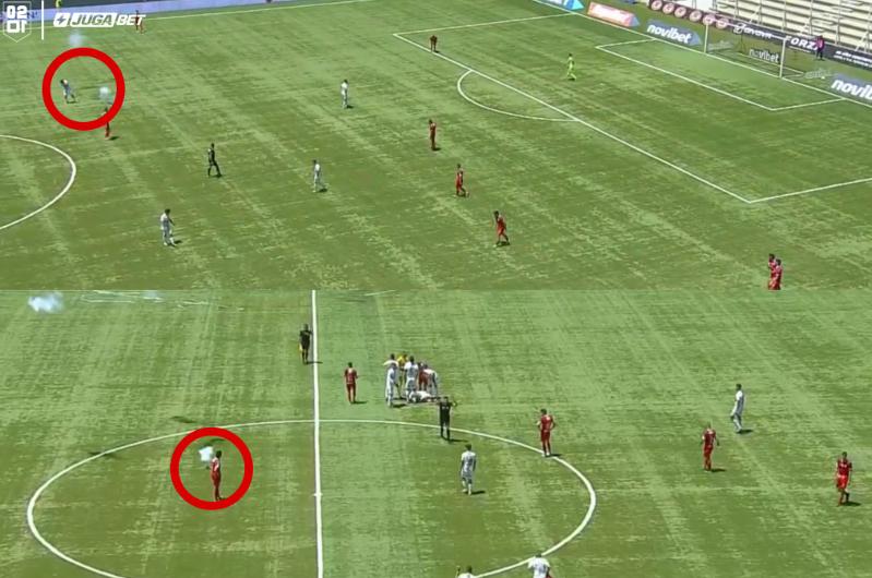 Así fue el incidente - Créditos: Photosport