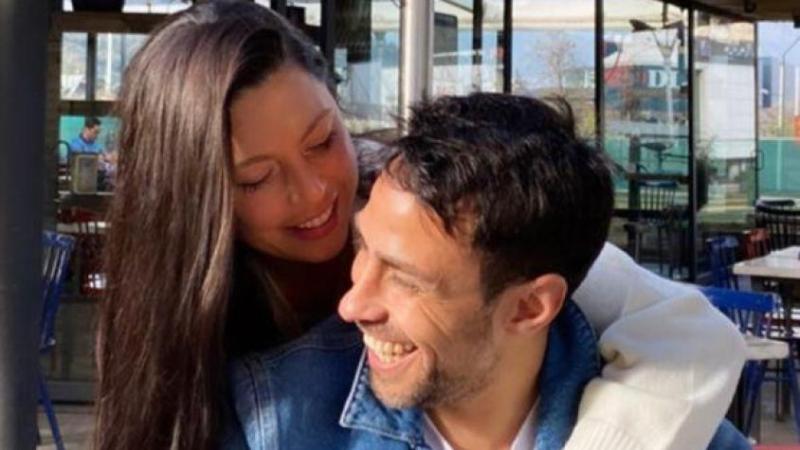 Daniela Aránguiz visitó a Jorge Valdivia - Créditos: Archivo