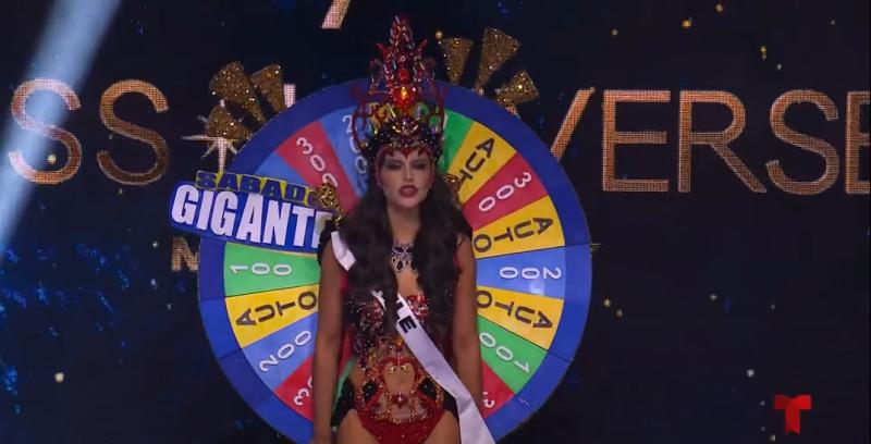 Youtube ( Telemundo) - Emilia Dides con traje típico en Miss Universo 2024