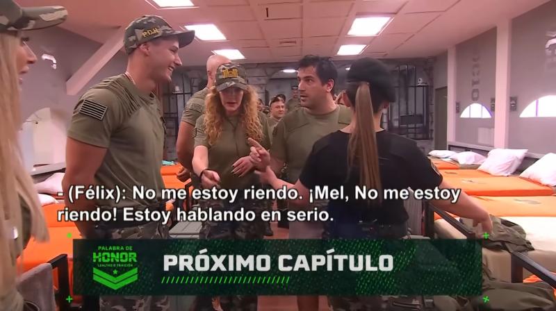 Canal 13 - Félix Soumastre se enoja en Palabra de Honor