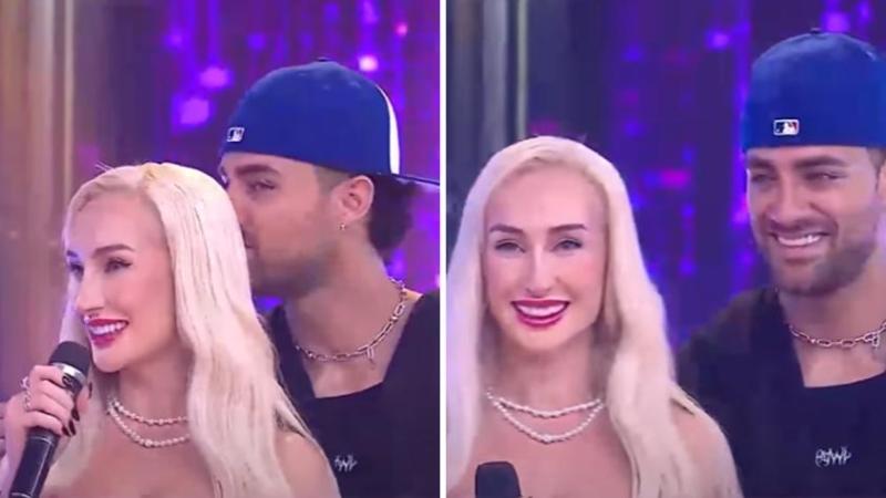 Instagram - Austin Palao presentó a Fran Maira en la TV peruana