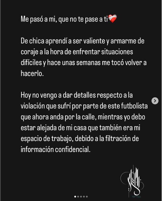 Instagram - Habla denunciante de Jorge Valdivia