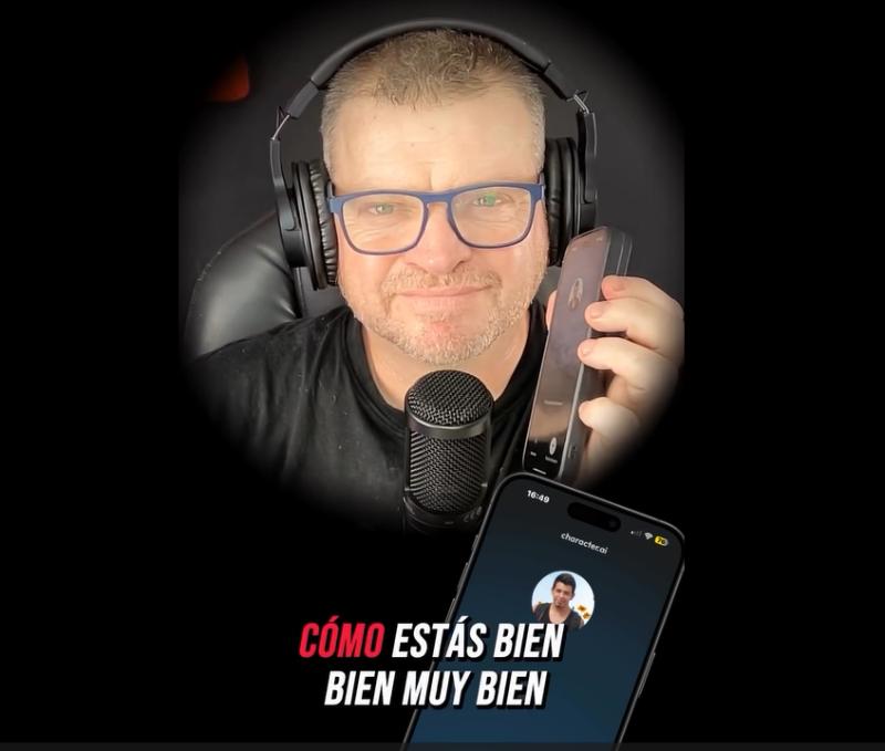 "Es muy importante cuando inicias...": Los consejos del padre que "recreó" a su hijo con Inteligencia Artificial