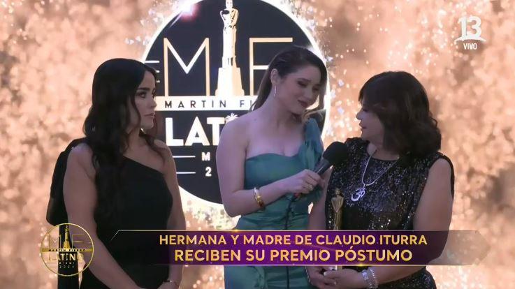 Claudio Iturra recibió homenaje póstumo en los Premios Martín Fierro Latino 2024
