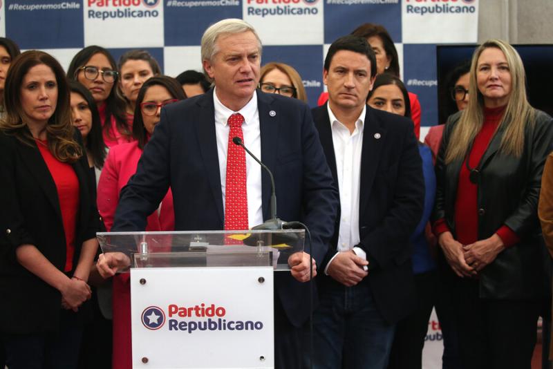Agencia Uno - Líder del Partido Republicano, José Antonio Kast