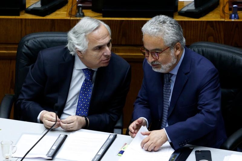 Agencia Uno - Andrés Chadwick y Luis Hermosilla