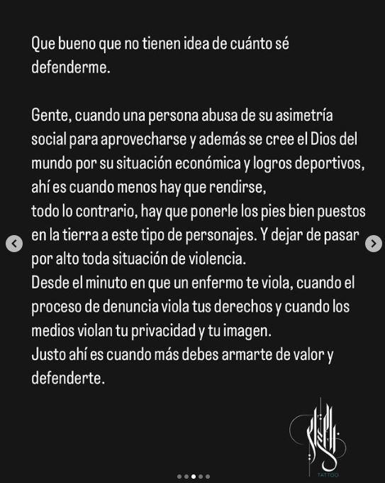 Instagram - Habla denunciante de Jorge Valdivia