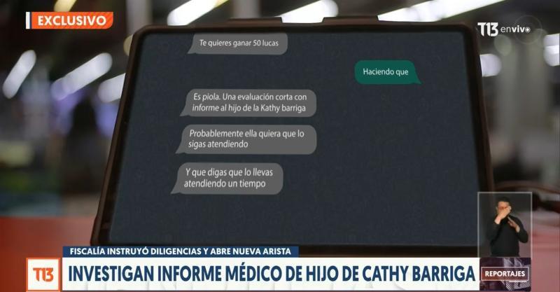 T13 - Mensajes por Cathy Barriga