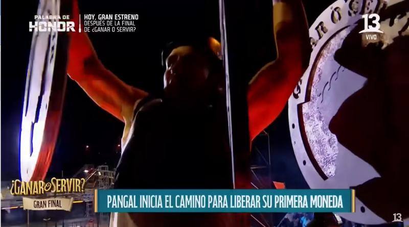 Canal 13 - Pangal Andrade sin la lesión en la final de '¿Ganar o Servir?'