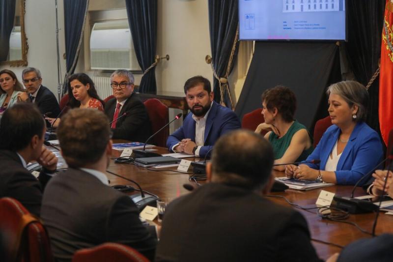 Agencia Uno - Consejo de Gabinete del Gobierno de Boric