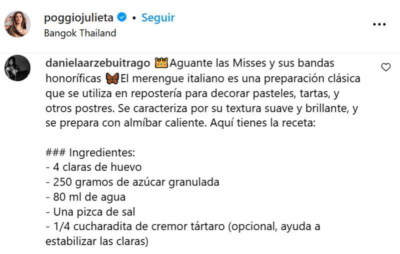 Captura - Recetas de fans de Emilia Dides a influencer argentina