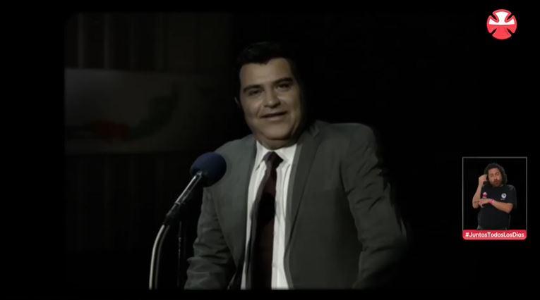 Beto Espinoza, el actor que encarnó a Don Francisco joven en la apertura de la Teletón