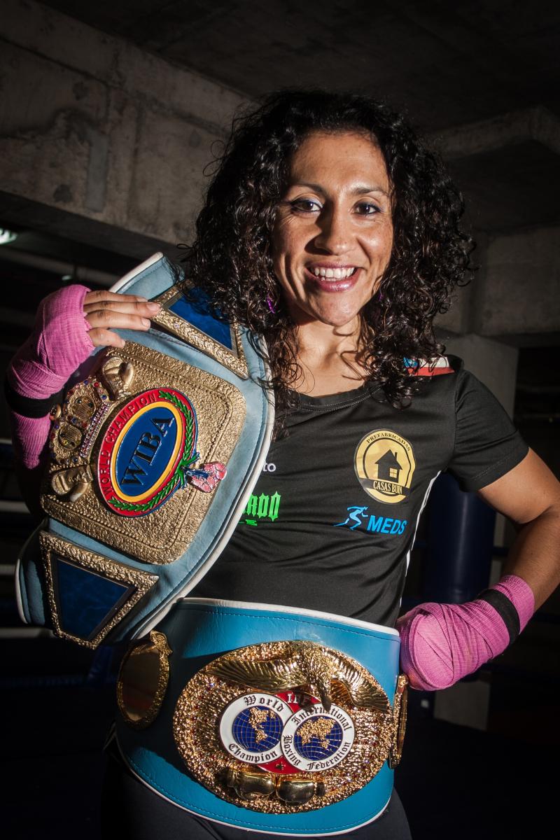 Krespita Rodríguez volverá a subirse al cuadrilátero - Créditos: Equipo Krespita Rodríguez