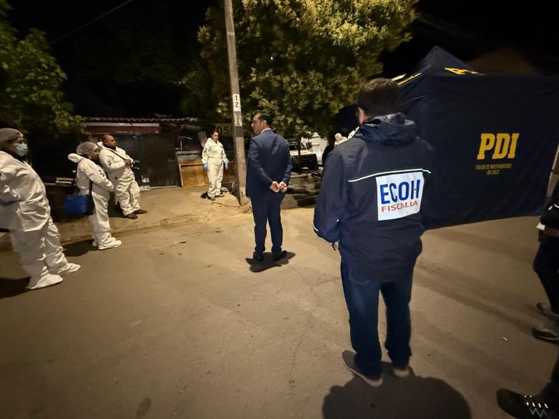 Asesinato en Puente Alto: Hombre muere tras ser baleado por sujetos en motocicleta