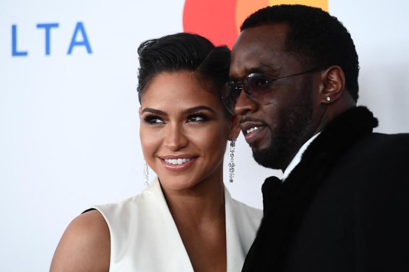 Sean 'Diddy' Combs y Cassie Ventura - AFP